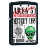 Zippo Area 51 Security Pass